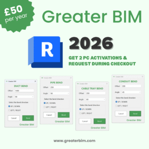GreaterBIM for Revit 2026 (Per Year)